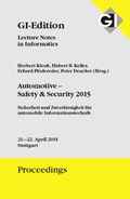 Cover: GI Edition Proceedings Band 240 - Automotive - Safety & Security 2015 - K&ouml;llen