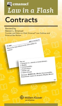 Abbildung von: Emanuel Law in a Flash for Contracts - Aspen Publishers Inc.,U.S.