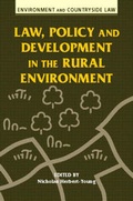 Bild: Law, Policy and Development in the Rural Environment - University of Wales Press