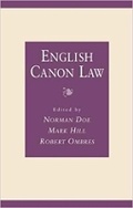 Cover: English Canon Law - University of Wales Press