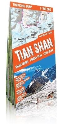 Abbildung von: terraQuest Trekking Map Tien Szan - terraQuest