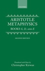 Cover: Metaphysics: Books gamma, delta, and epsilon - Clarendon Press