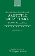 Cover: Metaphysics: Books gamma, delta, and epsilon - Clarendon Press