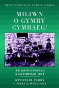 Cover: Miliwn o Gymry Cymraeg! - Gwasg Prifysgol Cymru
