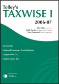 Cover: Tolley's Taxwise I 2006-07 - Tolley Publishing