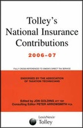 Cover: Tolley's National Insurance Contributions: Main Annual Plus Supplement - Tolley Publishing