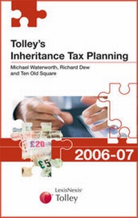 Enlarge image Cover: Tolley's Inheritance Tax Planning - Tolley Publishing