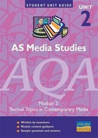 Enlarge image Cover: AS Media Studies AQA: Module 2 - Philip Allan Updates
