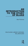 Cover: An Introduction to the Study of Blake - Routledge