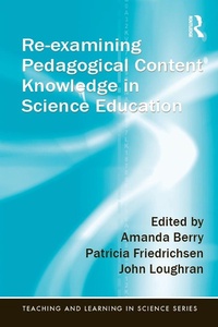 Enlarge image Cover: Re-examining Pedagogical Content Knowledge in Science Education - Routledge