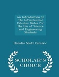 Cover: An Introduction to the Infinitesimal Calculus - Scholar's Choice