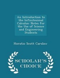 Enlarge image Cover: An Introduction to the Infinitesimal Calculus - Scholar's Choice