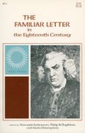 Cover: The Familiar Letter in the Eighteenth Century - University Press of Kansas