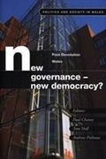 Cover: New Governance - New Democracy? - University of Wales Press