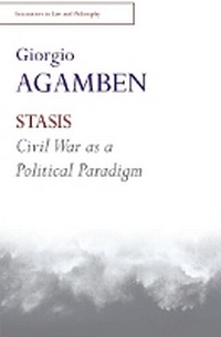 Enlarge image Cover: STASIS - Edinburgh University Press