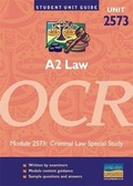 Cover: A2 Law Unit 2573 OCR: Module 2573 - Philip Allan Updates