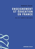 Cover: Enseignement et &eacute;ducation en France - Armand Colin