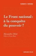 Cover: Le Front National - Armand Colin
