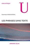 Cover: Phrases sans texte - Armand Colin