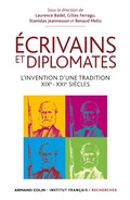 Cover: Ecrivains et diplomates - Armand Colin