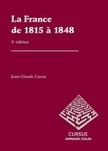 Cover: La France de 1815 &agrave; 1848 - Armand Colin