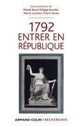 Cover: 1792 Entrer en R&eacute;publique - Armand Colin