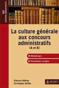 Cover: La Culture Generale Aux Concours Administratifs (a Et B) - Editions Sedes