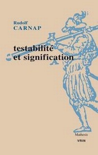 Enlarge image Cover: Testabilite Et Signification - Librarie Philosophique J. Vrin