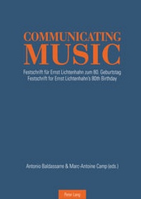 Abbildung von: Communicating Music - Peter Lang Verlag