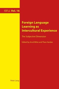 Abbildung von: Foreign Language Learning as Intercultural Experience - Peter Lang Verlag
