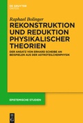 Cover: Rekonstruktion und Reduktion physikalischer Theorien - De Gruyter