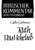 Cover: Ruth / Das Hohelied - Vandenhoeck & Ruprecht
