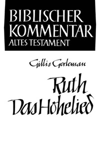 Enlarge image Cover: Ruth / Das Hohelied - Vandenhoeck & Ruprecht