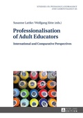 Cover: Professionalisation of Adult Educators - Peter Lang Verlag