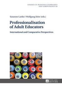 Enlarge image Cover: Professionalisation of Adult Educators - Peter Lang Verlag