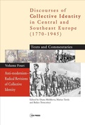 Cover: Anti-modernism - Central European University Press