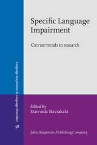 Abbildung von: Specific Language Impairment - John Benjamins Publishing Company