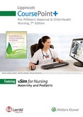 Cover: Lippincott CoursePoint+ for Maternal & Child Health Nursing - Lippincott Williams and Wilkins