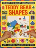 Cover: Sticker and Color-in Playbook: Teddy Bear Shapes - Armadillo Books
