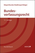 Cover: Bundesverfassungsrecht (gebunden) - Manz