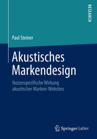 Enlarge image Cover: Akustisches Markendesign - Springer Gabler