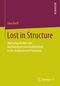 Enlarge image Cover: Lost in Structure - Springer VS