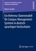 Cover: Ein Referenz-Datenmodell f&uuml;r Campus-Management-Systeme in deutschsprachigen Hochschulen - Springer Gabler