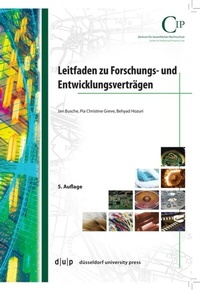 Abbildung von: Leitfaden zu Forschungs- und Entwicklungsverträgen - Düsseldorf University Press DUP