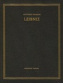 Bild: Gottfried Wilhelm Leibniz: Sämtliche Schriften und Briefe. Mathematischer,... / 1699-1701 - De Gruyter Akademie Forschung
