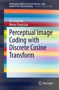 Cover: Perceptual Image Coding with Discrete Cosine Transform - Springer
