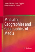 Cover: Mediated Geographies and Geographies of Media - Springer