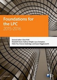 Enlarge image Cover: Foundations for the LPC 2015-16 - Oxford University Press