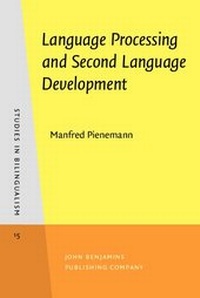 Enlarge image Cover: Language Processing and Second Language Development - John Benjamins Publishing Company