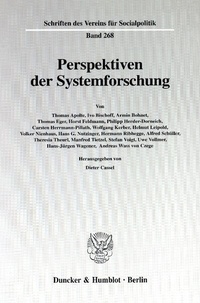 Abbildung von: Perspektiven der Systemforschung - Duncker & Humblot